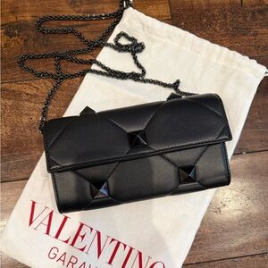 Valentino Black Quilted Women's Bag